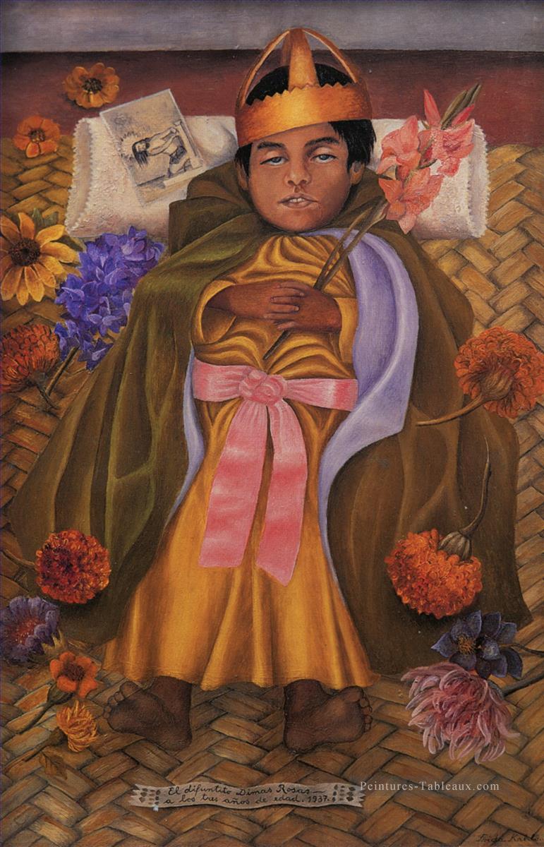 Le féminisme décédé Dimas Frida Kahlo Peintures à l'huile